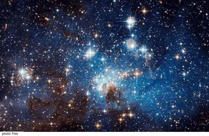 Un angolo di universo Universo, quante luci!