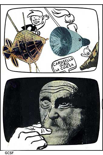 Bambino e vecchio Bambino gioioso e vecchio triste