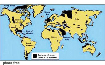 giacimenti di petrolio nel mondo