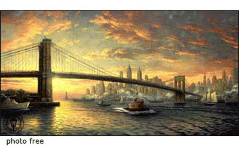 ponte di Brooklyn ponte di Brooklyn, davvero un grande ponte