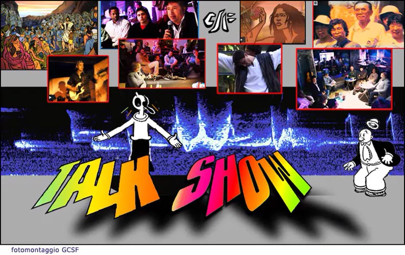 talk show con Oliva talk show con Oliva che canta a squarciagola